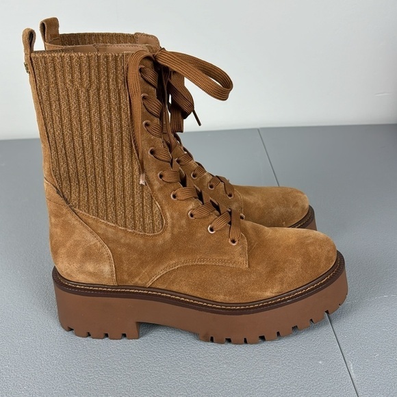 Sam Edelman Evina Lace Up Combat Boot. Size 8.5. - Picture 4 of 13